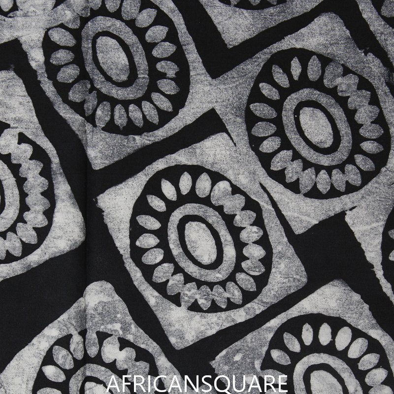 ガーナバティック布 081