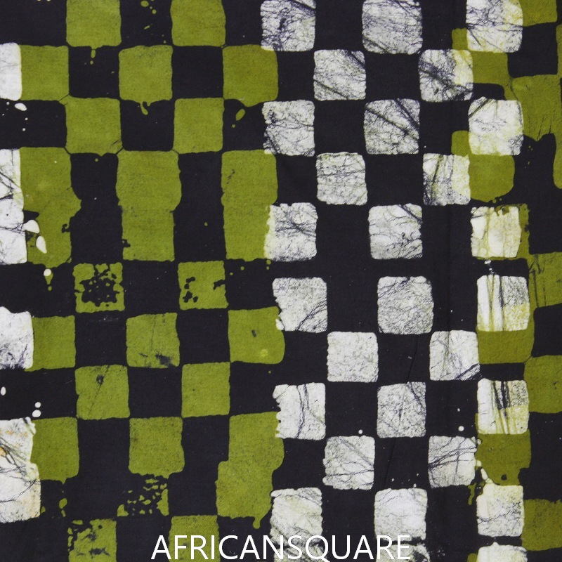 ガーナバティック布 085