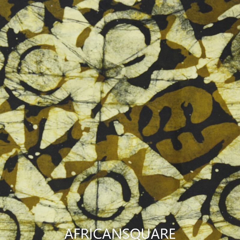 ガーナバティック布 087