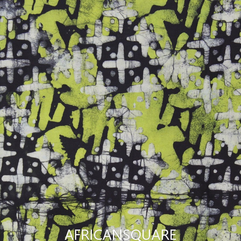 ガーナバティック布 089