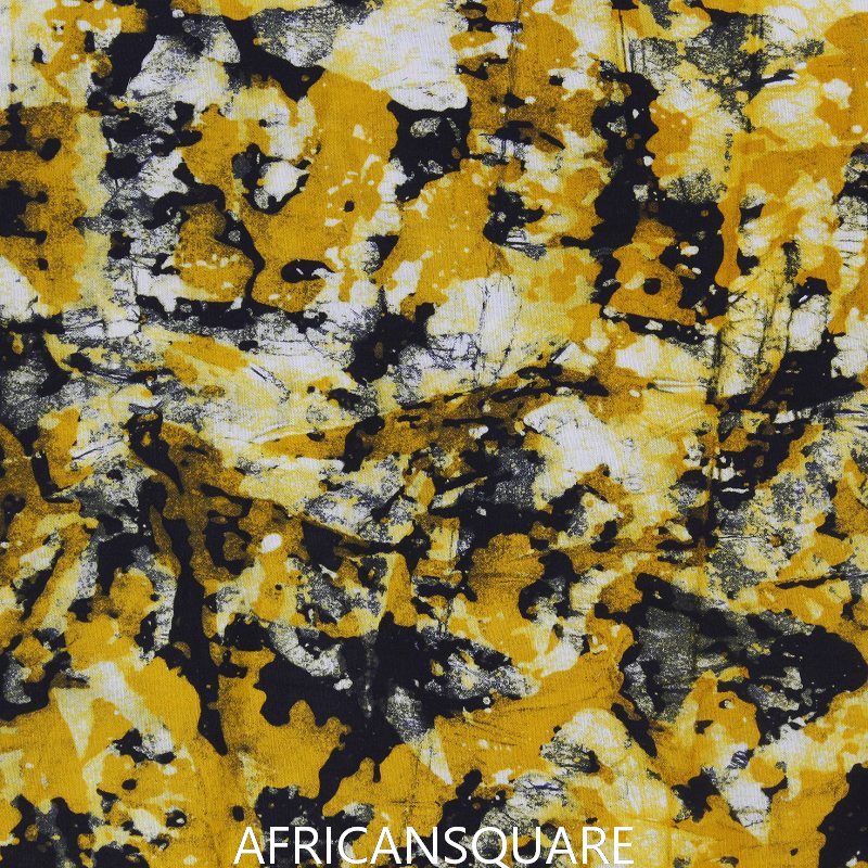 ガーナバティック布 091