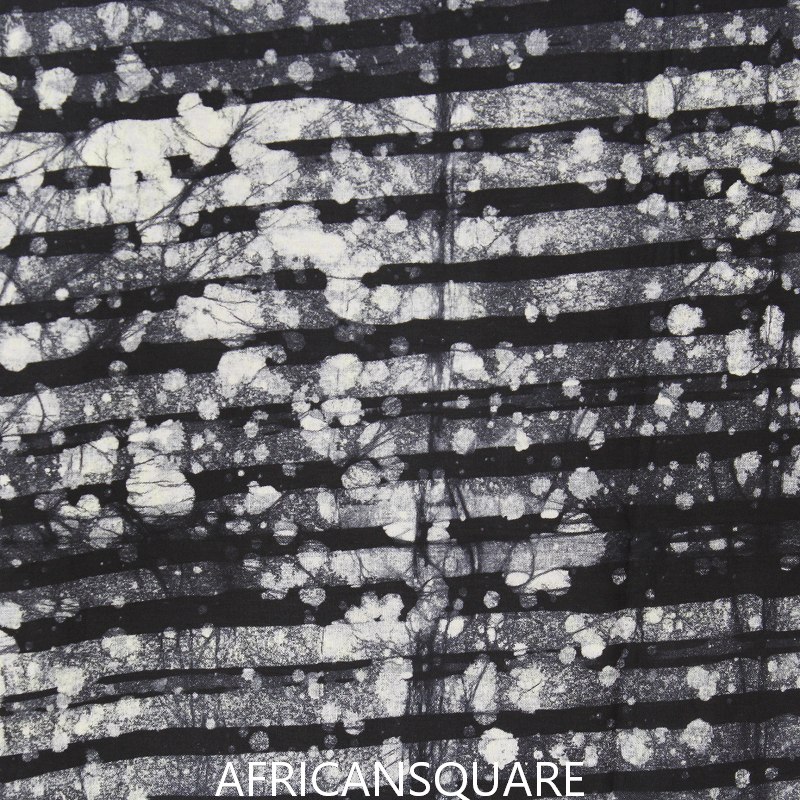 ガーナバティック布 097