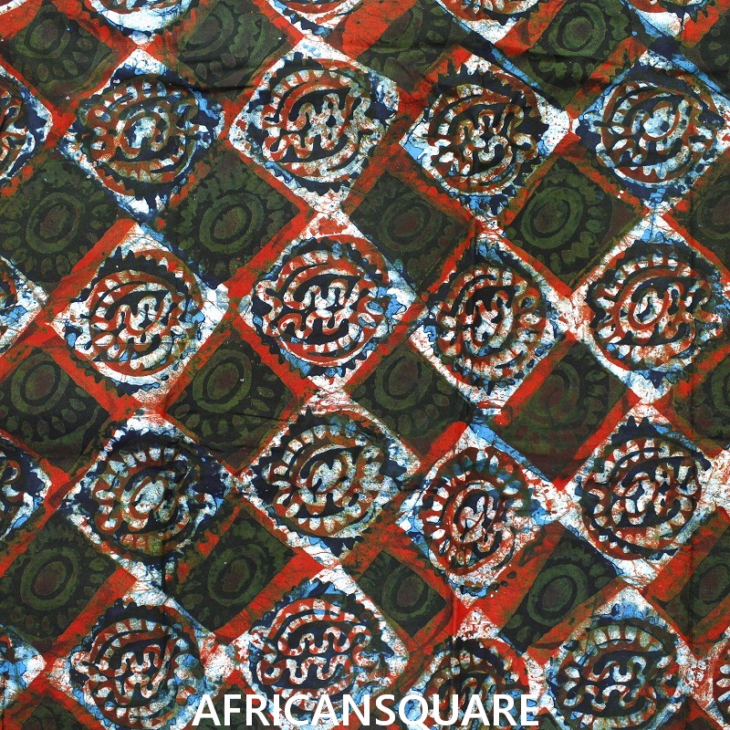 ガーナバティック布_117