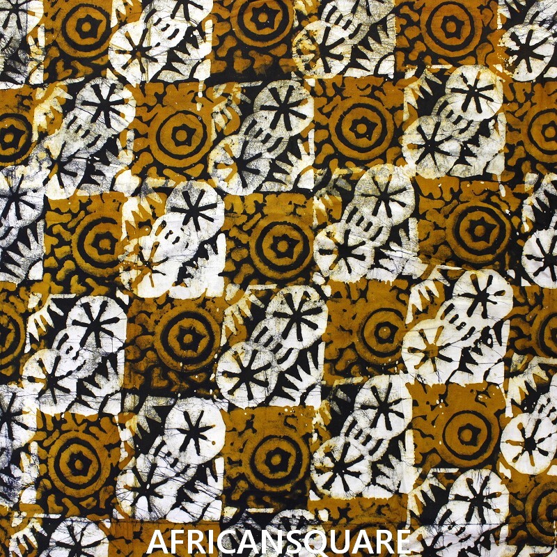 ガーナバティック布_118