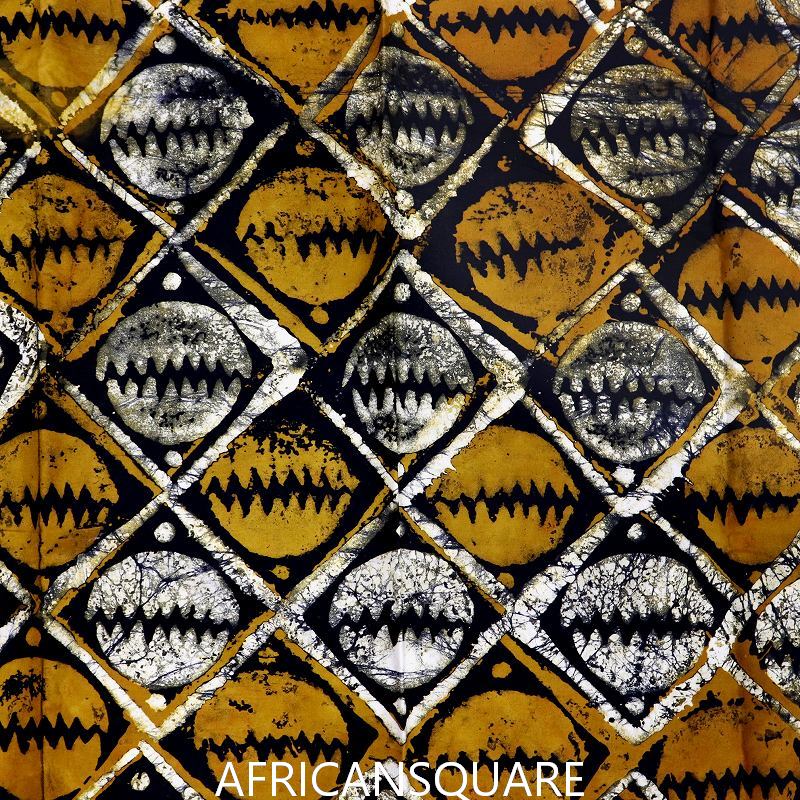 ガーナバティック布_126