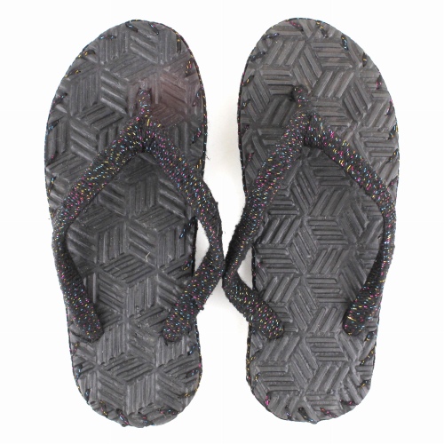 【SALE】アクリルぐるぐるビーチサンダル 単色 24cm 2800@→1680円