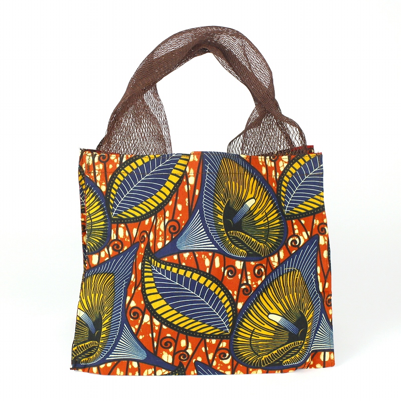 パーニュバッグ メッシュハンドル 茶