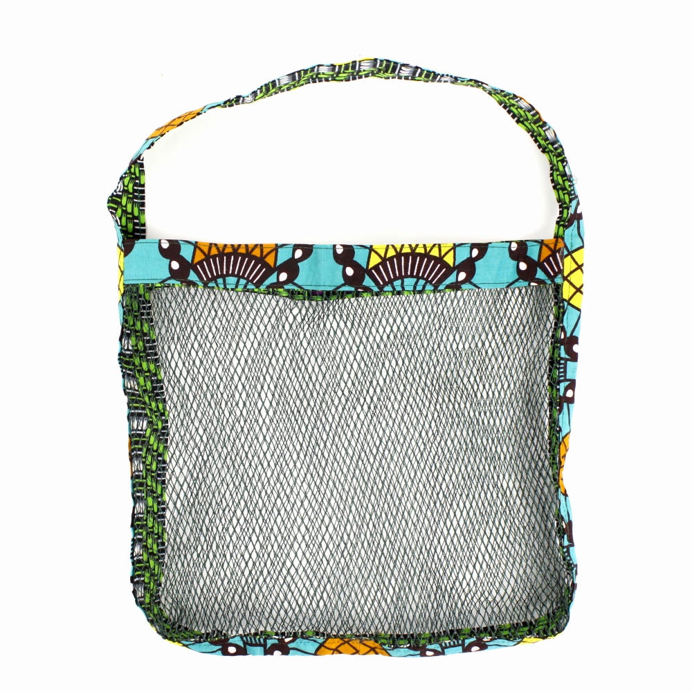 メッシュバッグ パーニュハンドル 小 緑 02