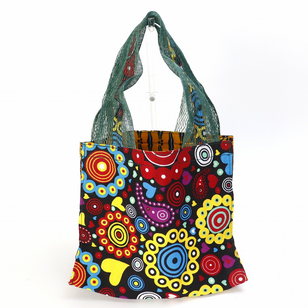 パーニュバッグ 両脇メッシュ 緑メッシュ マルチ系パーニュ