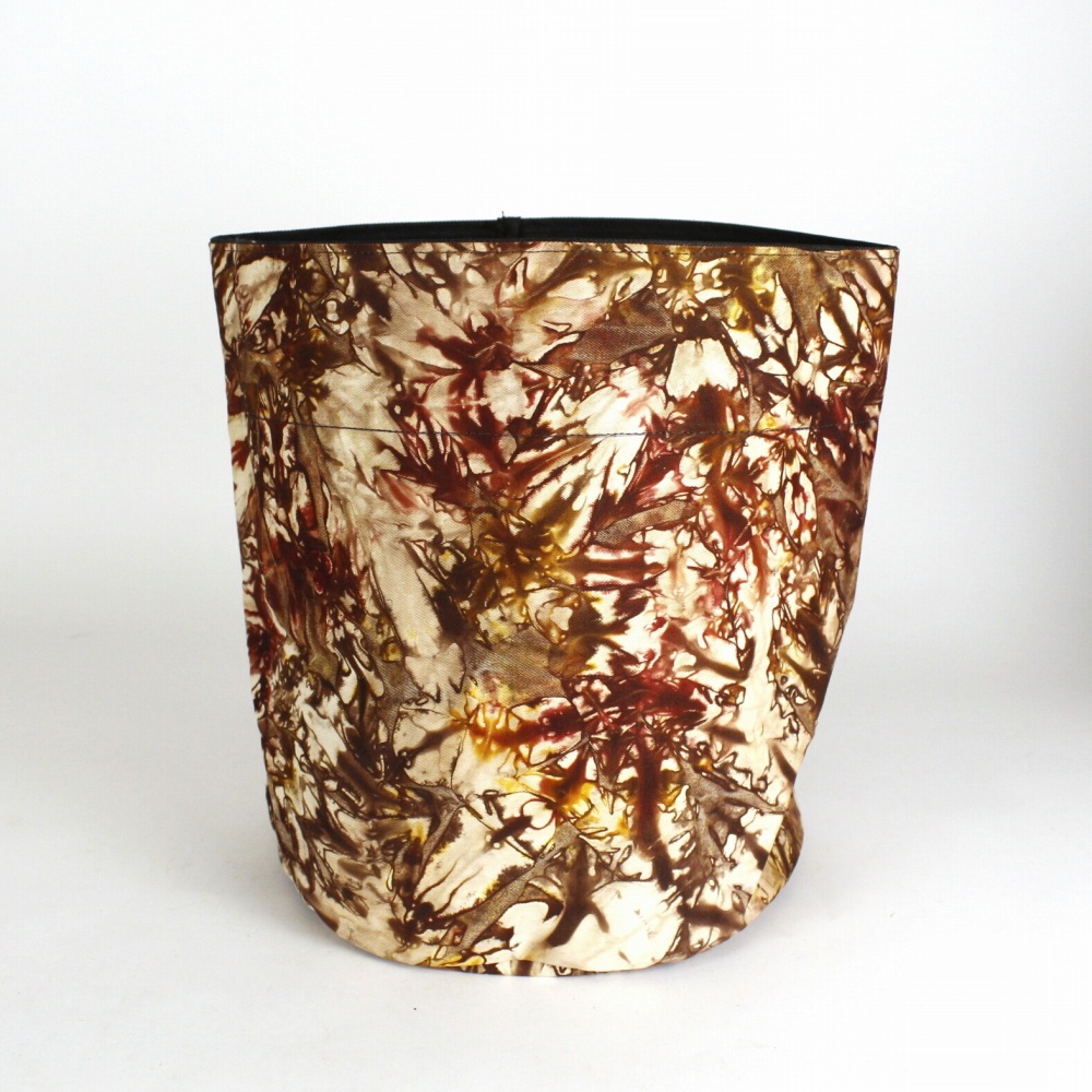 ココデゥンダ 鉢カバー 茶系 24SS一点物 @5800→4640