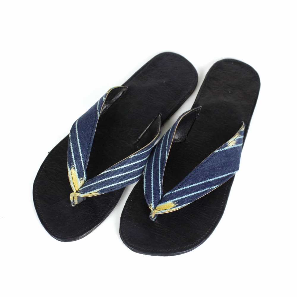 【SALE】バウレ布サンダル トング太 24SS一点物 @7800→6240