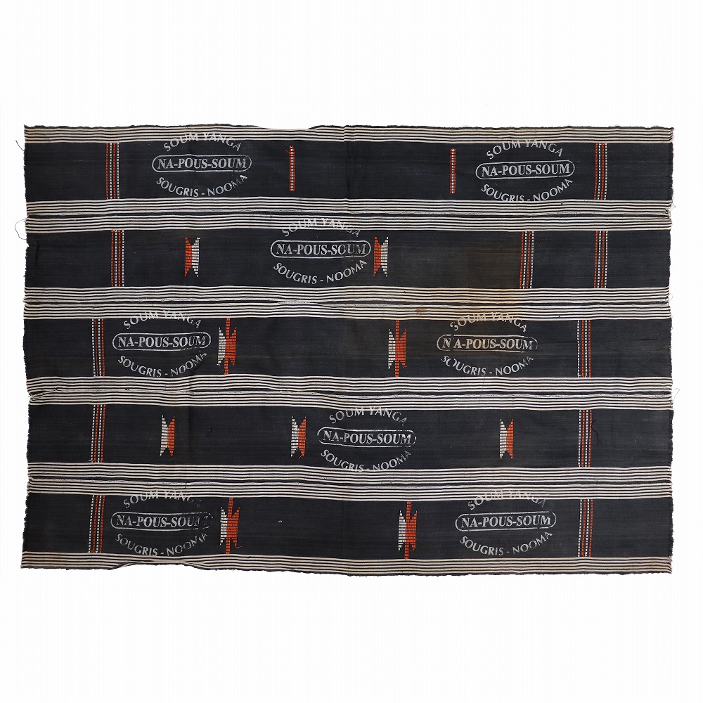 モシ手織パーニュ 黒(女性織り) 04 一点物