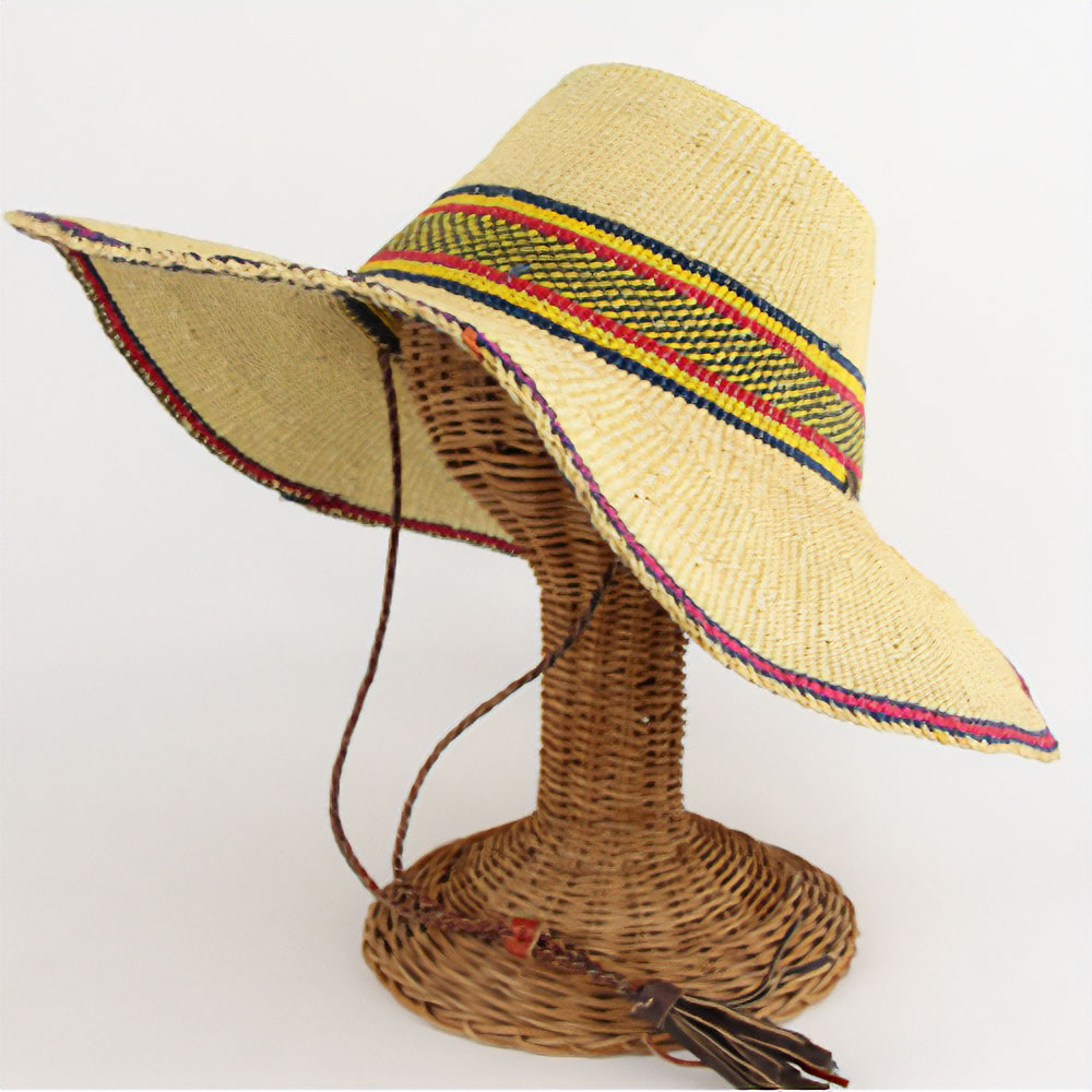 ブルキナ帽子 色 柄