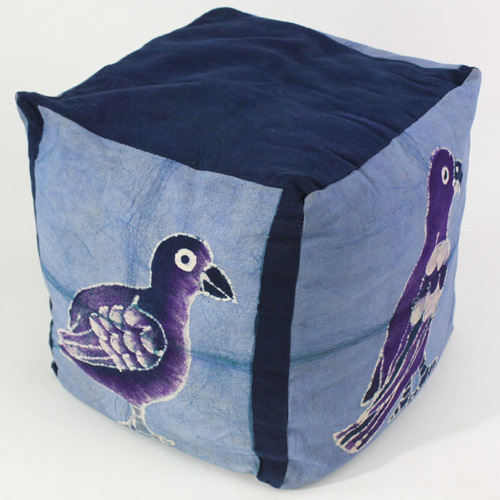 【SALE】バティッククッション 四角 一点物_006 @8500→5950円