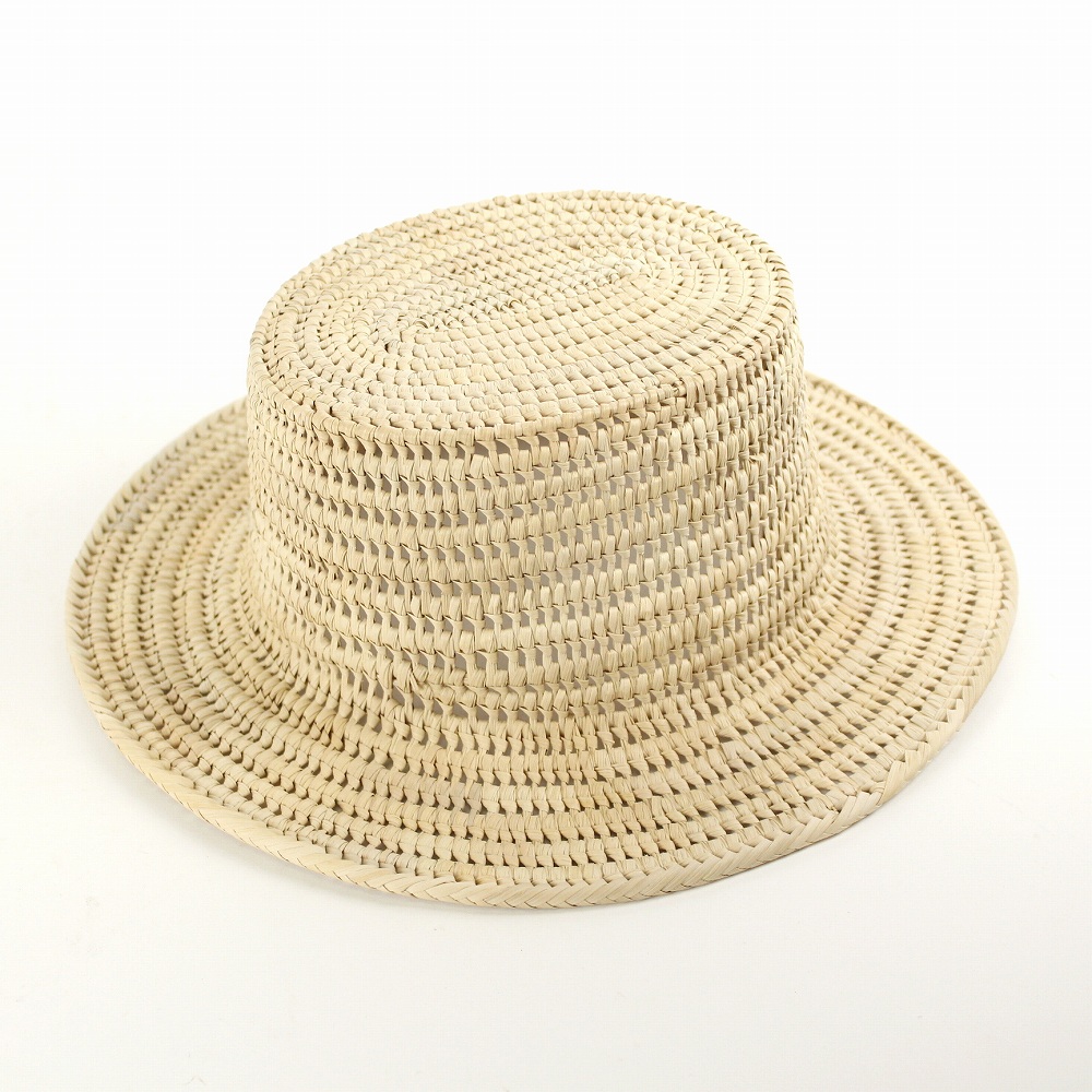 ファリィ帽子 透かし楕円 つば6