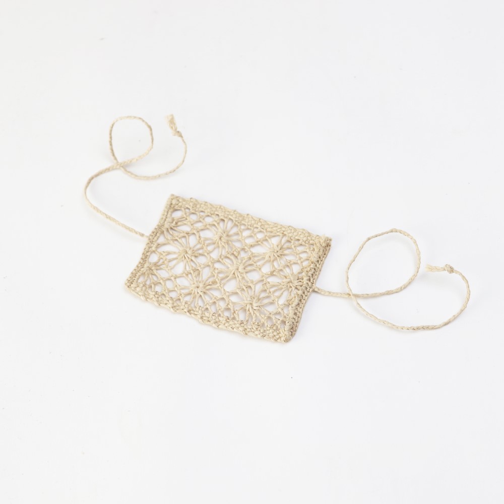 ラフィアレースヘアリボン クモ