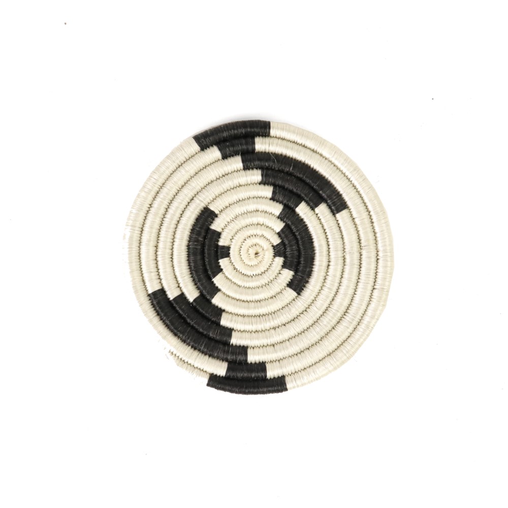 ルワンダサイザルコースター モノトーン 03