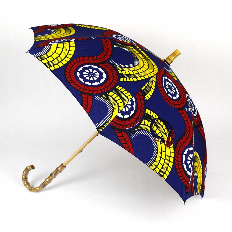 パーニュ長傘 竹取手 竹石突 ヘリカルギア