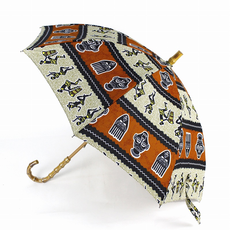 パーニュ長傘 竹取手 竹石突 ジャンベダンス02