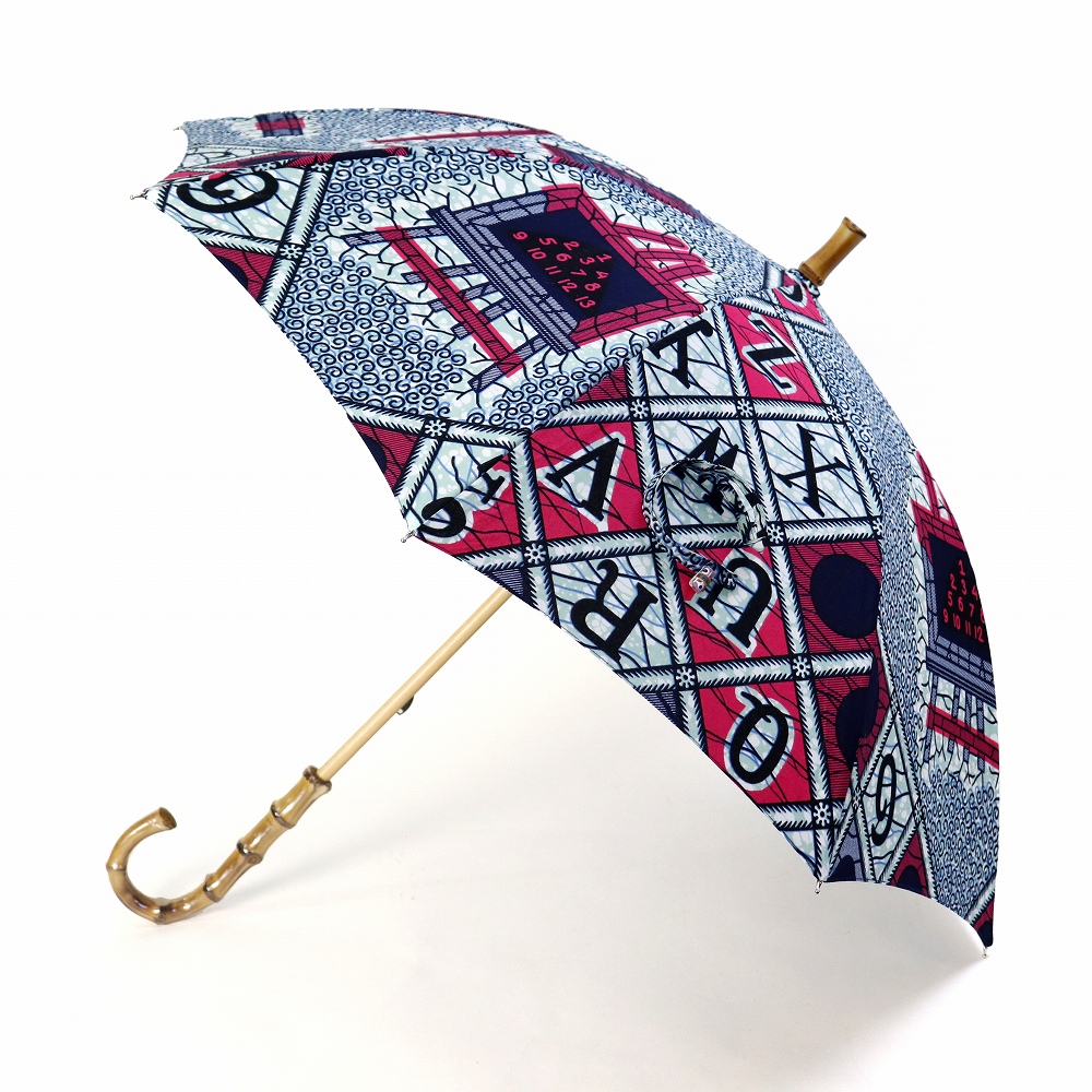 パーニュ長傘 竹取手 竹石突 #2416