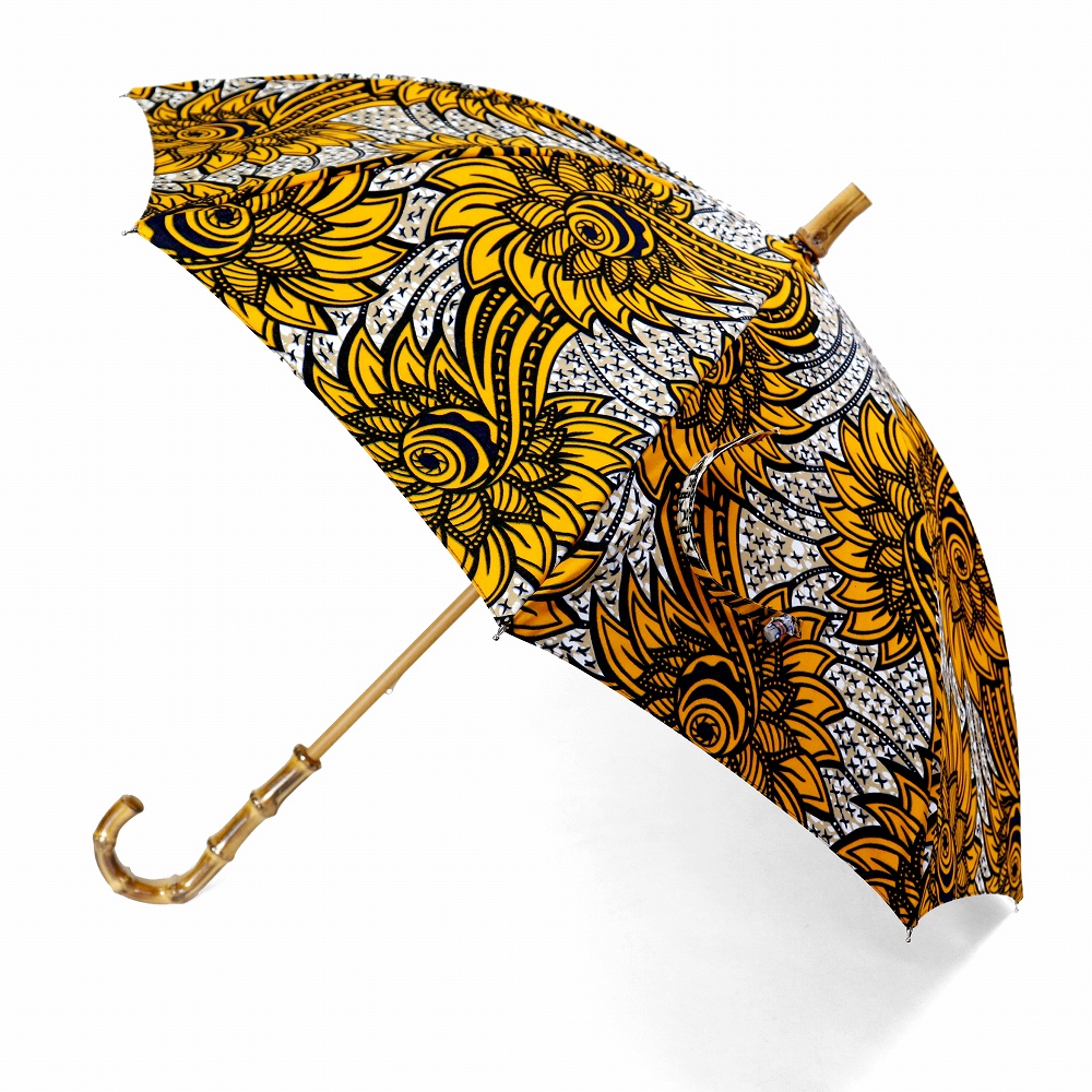 パーニュ長傘 竹取手 竹石突 #2418