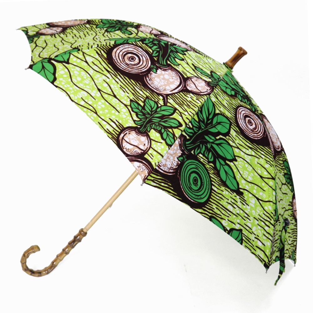 パーニュ長傘 竹取手 竹石突　2514