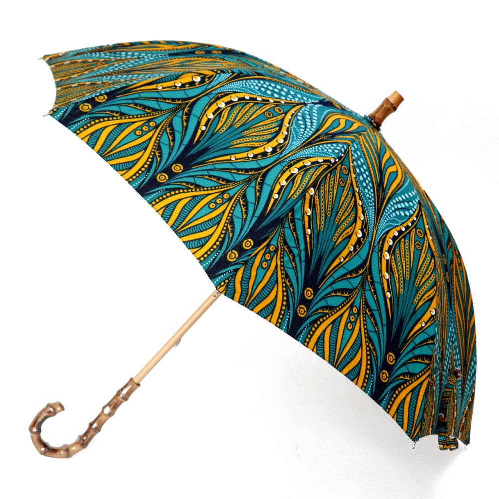 パーニュ長傘 竹取手 竹石突　2515