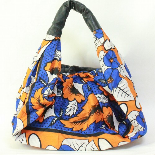 カンガバッグ 柔革ハンドル 大 ジャングル