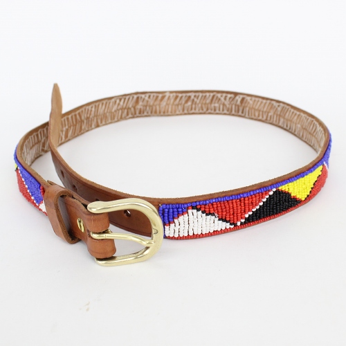 ビーズベルト　太　ジグザグ　