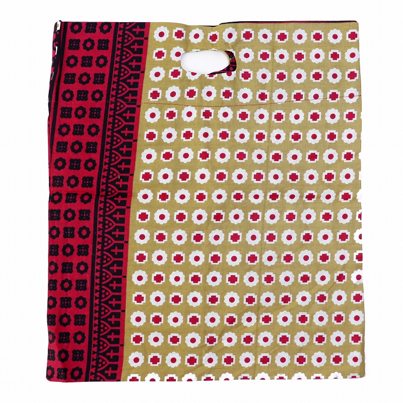 カンガ キストゥ エコバッグ 赤