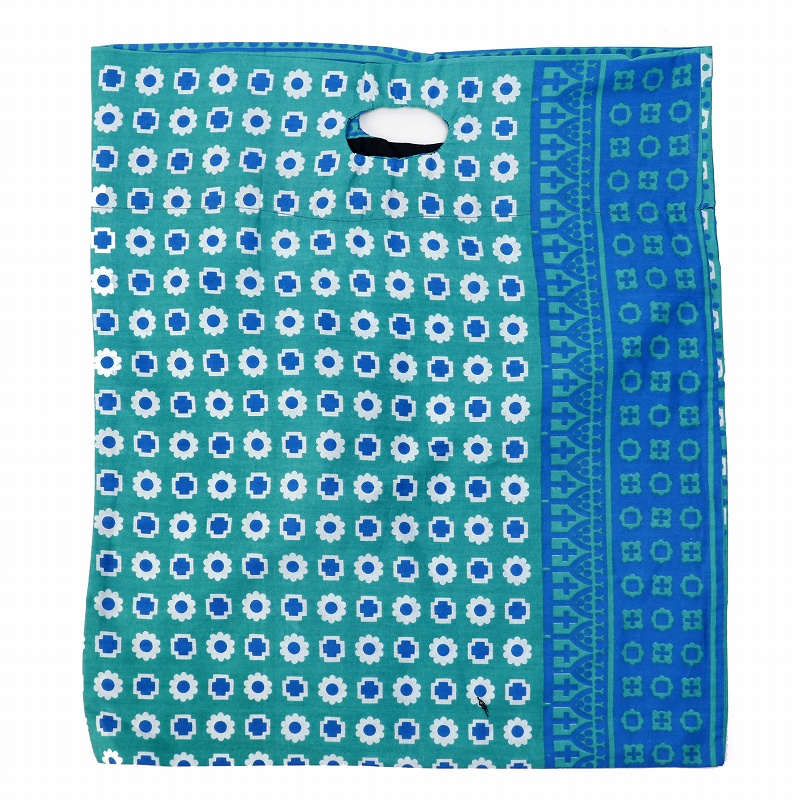 カンガ キストゥ エコバッグ ターコイズ