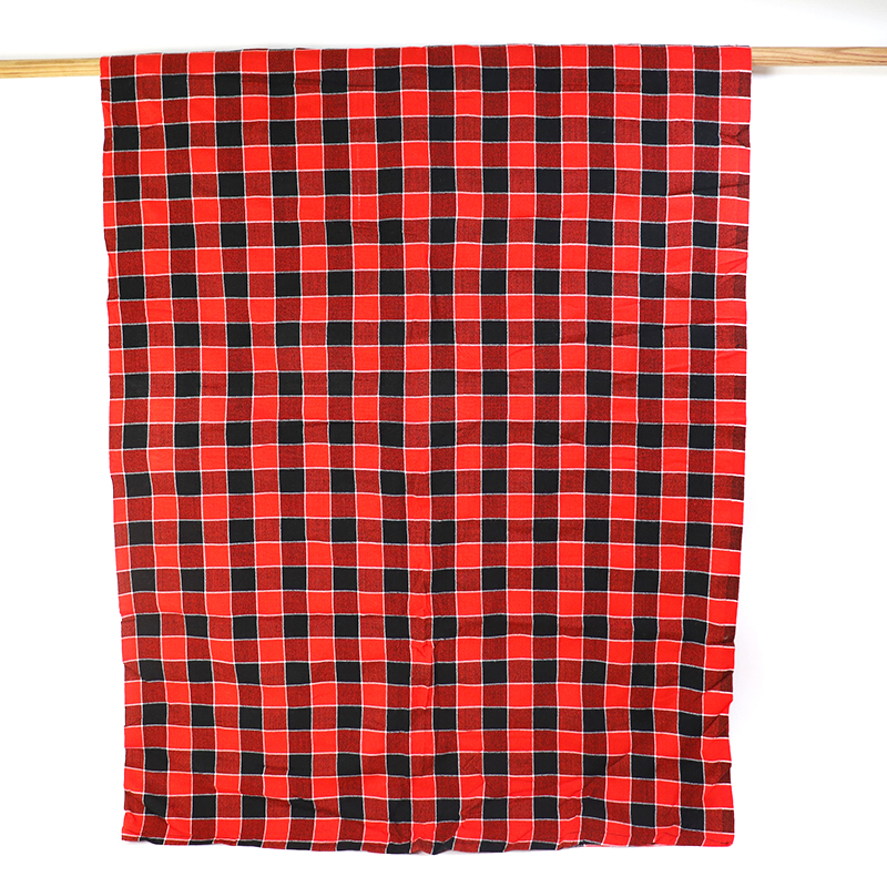 マサイシュカ 赤x黒x白 チェスボード キスム