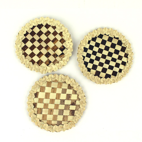 バナナラフィアバーククロスコースター 小