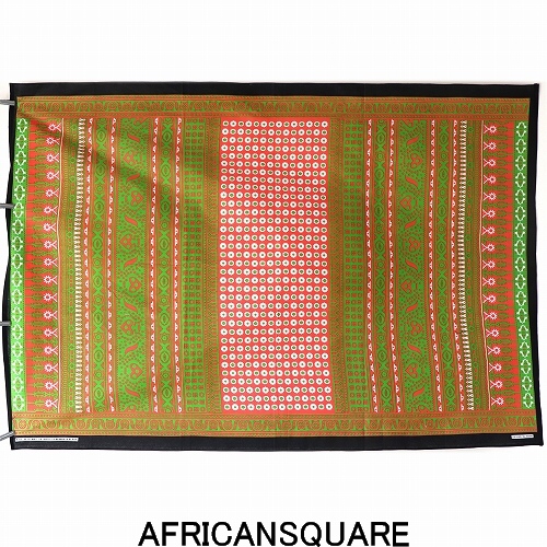 キストゥカンガ ケニア フチ縫い サーモンピンク