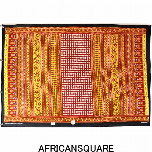 キストゥカンガ ケニア フチ縫い 赤