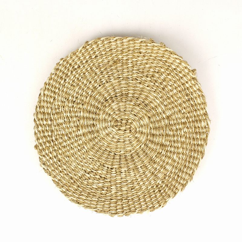 サイザルコースター ミックス 8インチ すすx生成