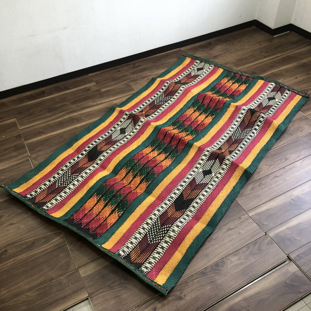 ヌビアンダラヤ椰子の葉ラグマット 22SS一点 @30000→24000