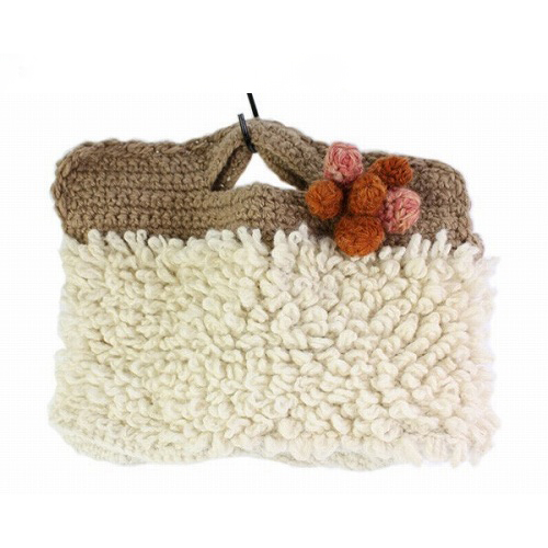 【SALE】ケナナ ウールひつじトートショートハンドル たまご付き @7800→4800円