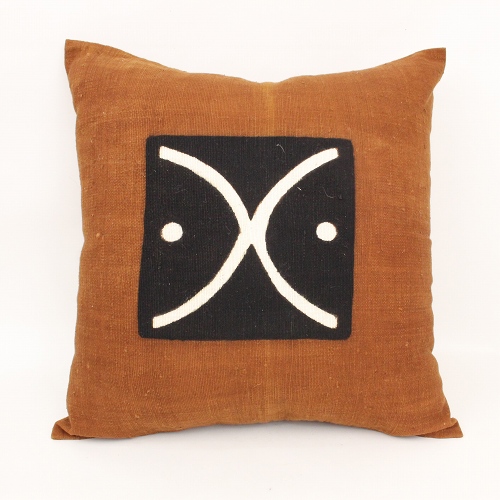 SOULEIMAN泥染めクッションカバー大 03 一点もの