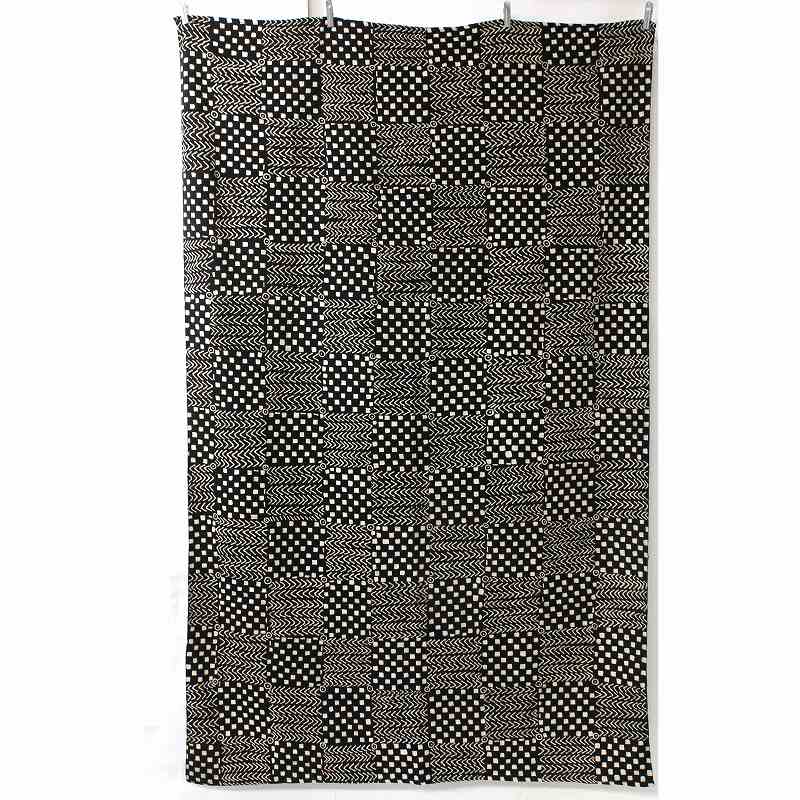 泥染めブランケットBENKADI細密58一点