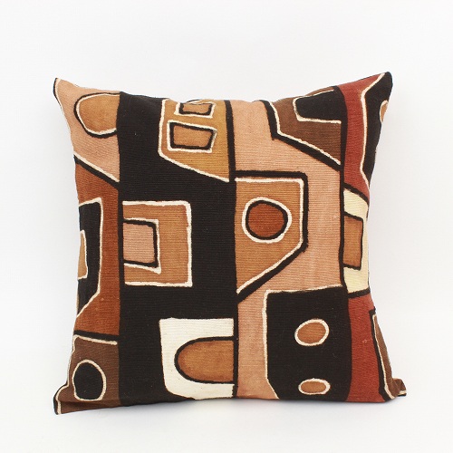 泥染めクッションカバー35x35ゴリラ