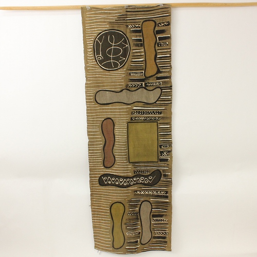 NDOMO 泥染めセンターマットタペストリー 08一点