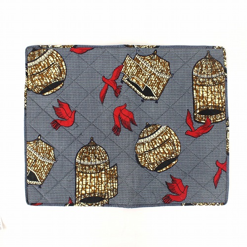 パーニュ キルトマット 中　鳥かご/新芽