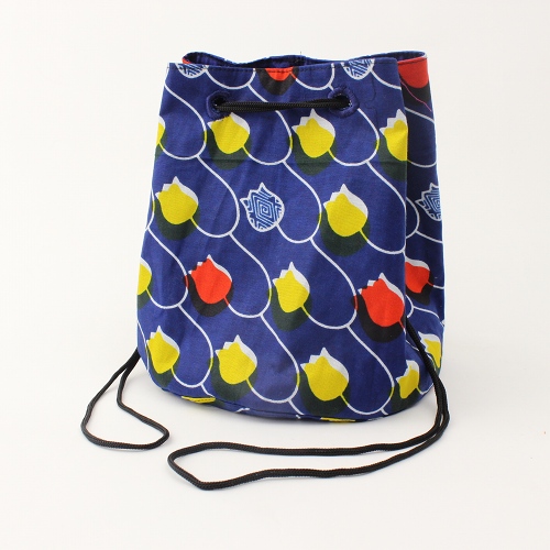 パーニュ巾着 青チューリップ @3000→2400円