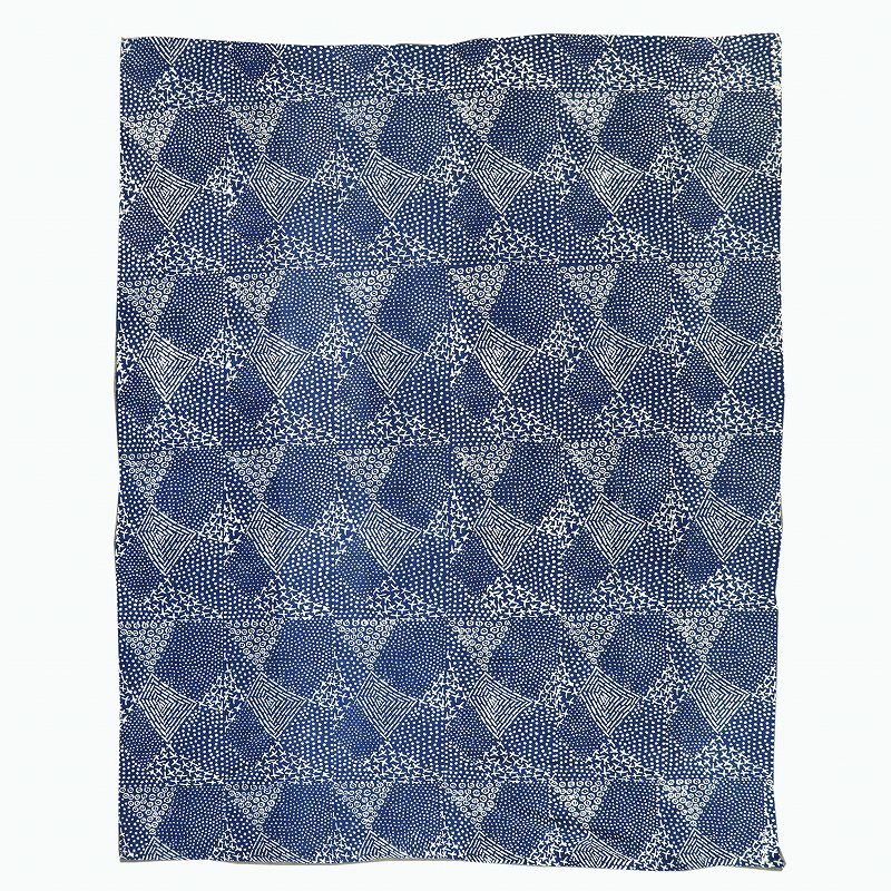 NDOMO藍染ブランケット特大13列 柄 05 一点物