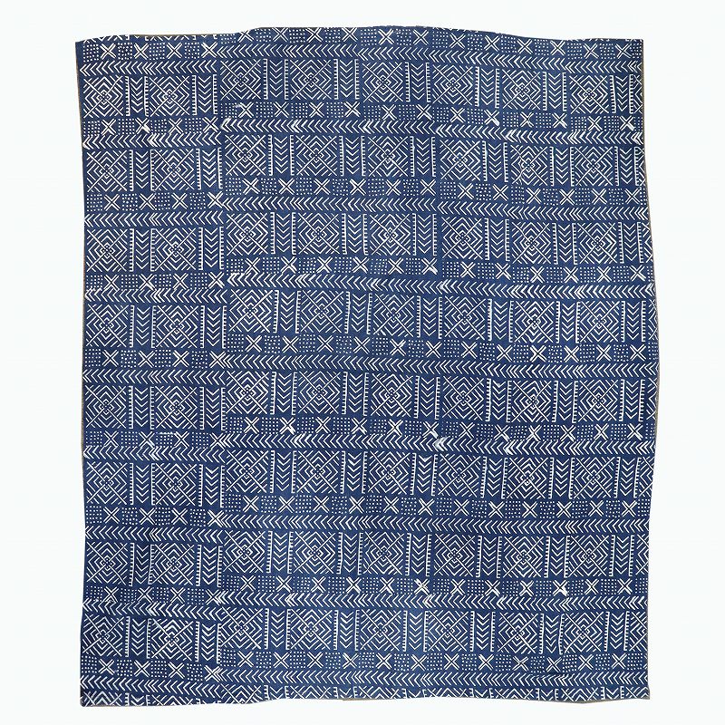 NDOMO藍染ブランケット特大13列 柄 06 一点物