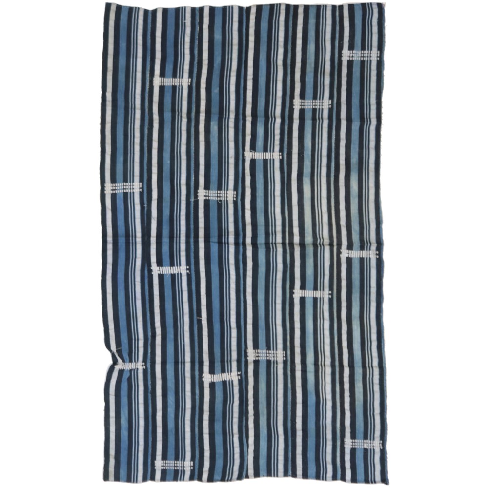 ドゴン藍染古布 縞 _02 一点物