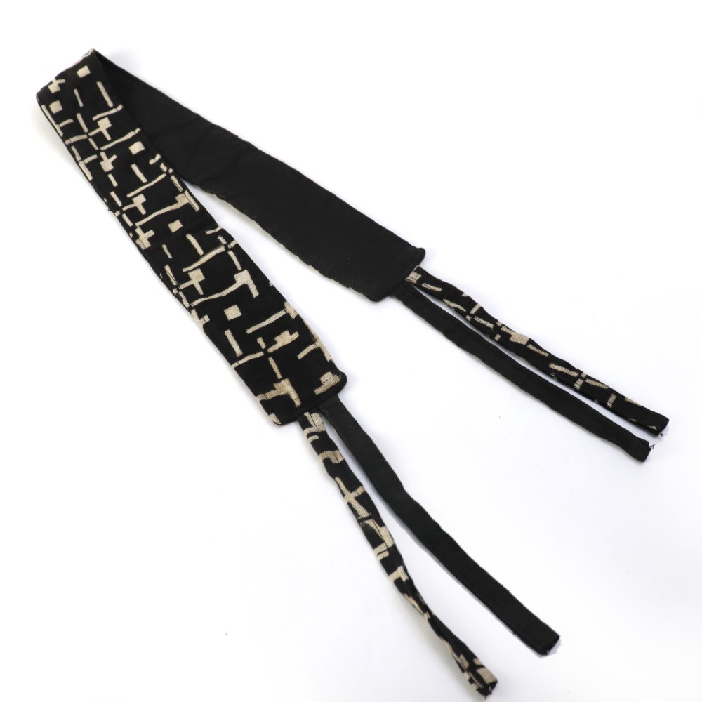 ボゴランバンド ハンドルカバー1本 黒柄x黒無地