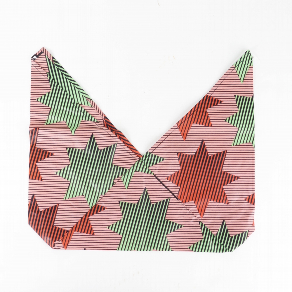 パーニュあづま袋 小 40 赤と緑の金平糖 J03