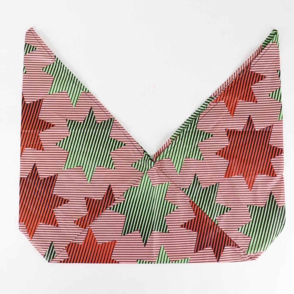 パーニュあづま袋 中 40 赤と緑の金平糖 J03